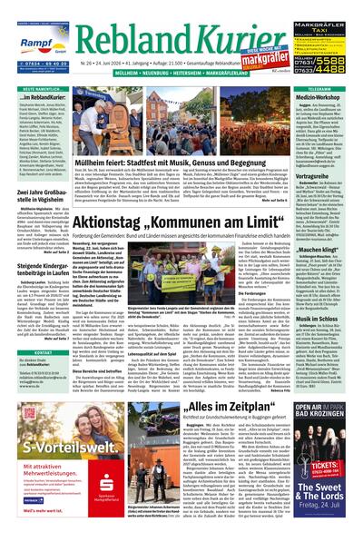 ePaper: ReblandKurier Müllheim