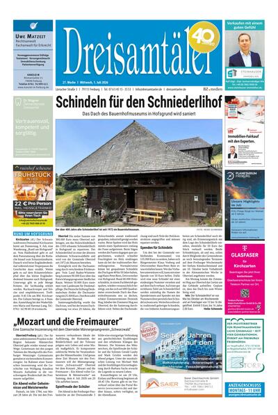 Dreisamtäler 2026-07-01