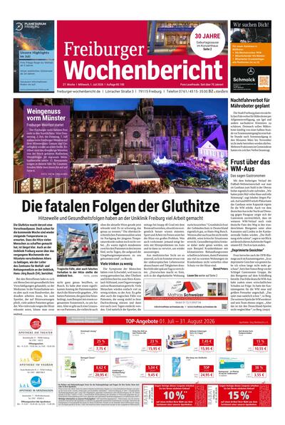 Freiburger Wochenbericht 2026-07-01
