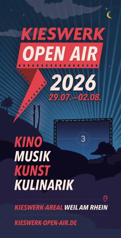 Kieswerk Open Air Weil am Rhein 2026-07-01
