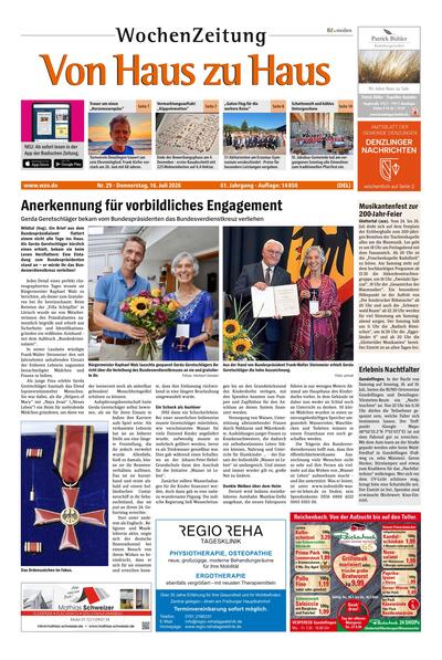 Von Haus zu Haus Gufi. 2026-07-16