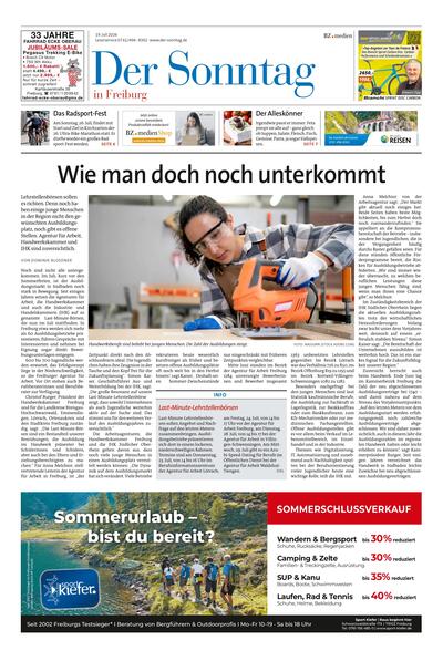 Der Sonntag in Freiburg 2026-07-19