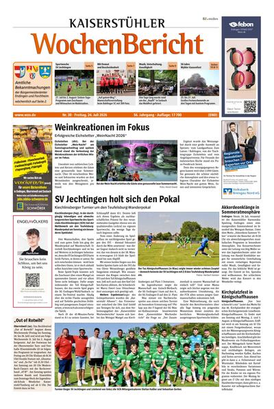 ePaper: Kaiserstühler Wochenbericht Endingen