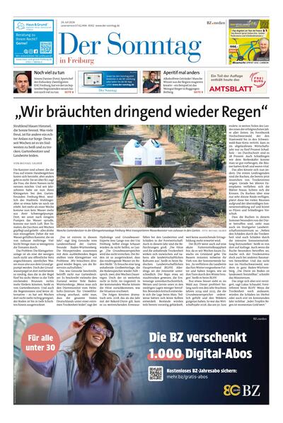 Der Sonntag in Freiburg 2026-07-26