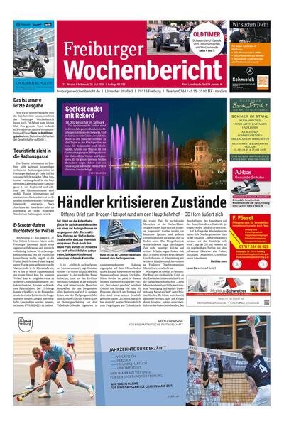 Freiburger Wochenbericht 2026-07-29