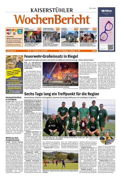 ePaper: Kaiserstühler Wochenbericht Endingen