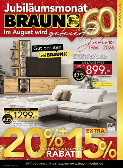 Möbel Braun 2026-08-01