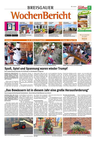 ePaper: Breisgauer Wochenbericht