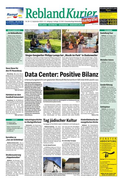 ePaper: ReblandKurier Müllheim