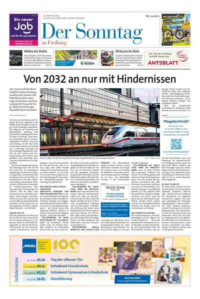 Der Sonntag in Freiburg