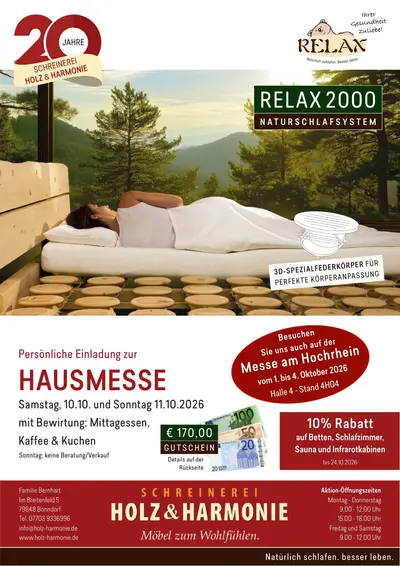 Schreinerei Holz & Harmonie 2026-10-01