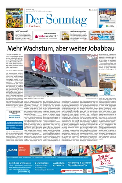 Der Sonntag in Freiburg 2026-10-04