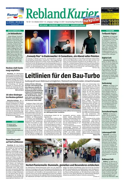 ePaper: ReblandKurier Müllheim