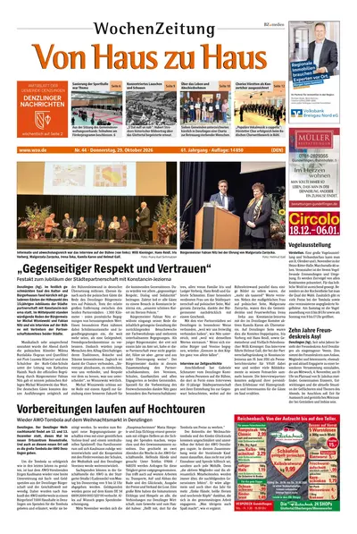 ePaper: Von Haus zu Haus Denzlingen