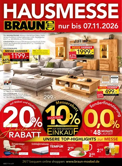 Möbel Braun 2026-10-31